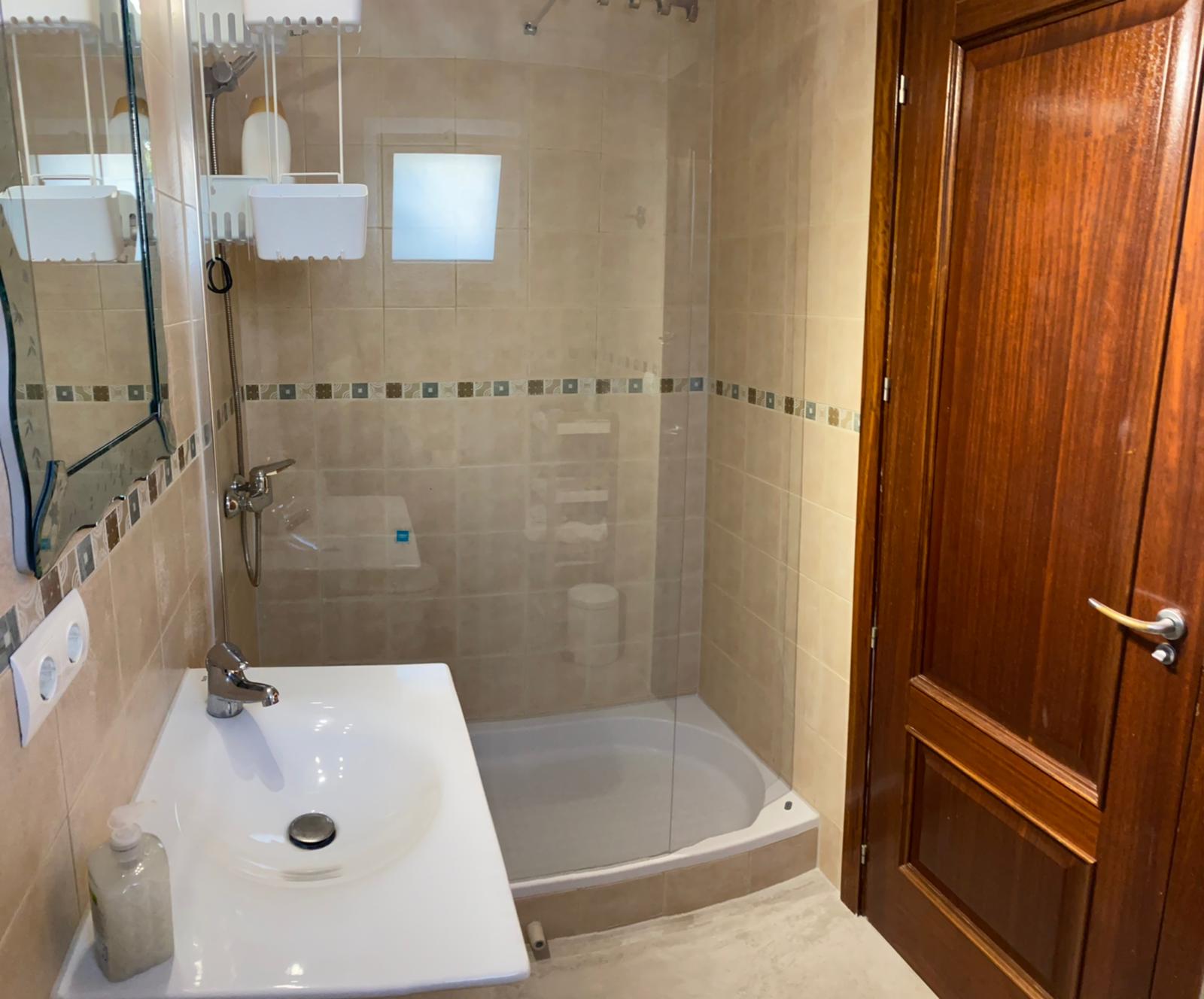 Resa estates ibiza longterm rental summer 2023 Cala Vadella Bathroom shower.jpg